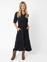 Rebecca "ButterSoft" Midi Dress - Black