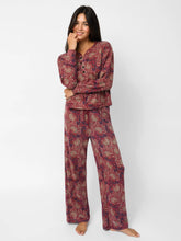 Peyton Lounge Set - Mauve India Vines