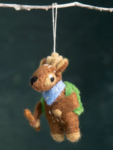 Woodland Friends Hand Felted Ornament - Felix The Fawn
