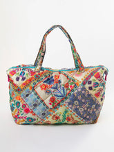 Puffy Weekender Bag - Mandala Folk Patchwork