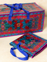 Better Than A Box Packing Tote Set - Red Folk Flower