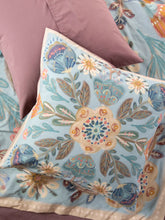 Catalina Cotton Euro Sham - Blue Mandala