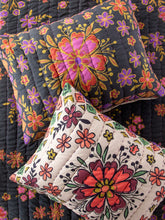 Bungalow Reversible Cotton Shams, Set of 2 - Blooming Bandana