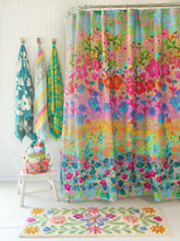Boho Shower Curtain - Rainbow Floral