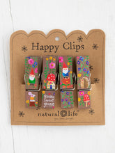 Happy Clips, Set of 4 - Gnome Sweet Gnome