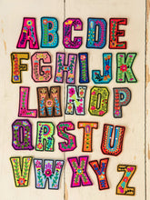 Stick-On Letter Patch - A