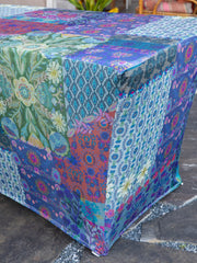 Best Table Cover Ever - Blue Patchwork