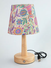 Touch Lamp - Rainbow Cream Floral