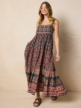 Patricia Maxi Dress - Wildflower Medallion Border