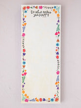 Magnetic List Pad - Makes You Happy