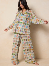 Dreamy Cotton Pajama Set - Coffee Cups