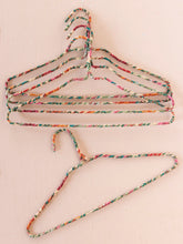 Upcycled Fabric Hangers, Set of 5