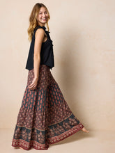 Patti Palazzo Pant - Wildflower Medallion Border