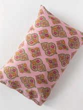 Mix & Match Cotton Pillowcase, Single - Pink Willow Medallion