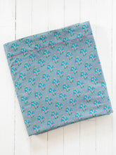 Mix & Match Cotton Flat Sheet - Blue Maia