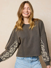 Hayden Cotton Sweatshirt - Charcoal