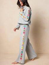 Lyvie Trim Sweatshirt - Heather Grey