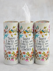 Car Tissues, Set of 3 - Will Not Stress