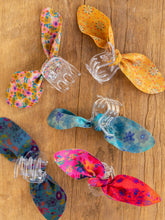 Mini Hair Claw Clips, Set of 5 - Bright Multicolored