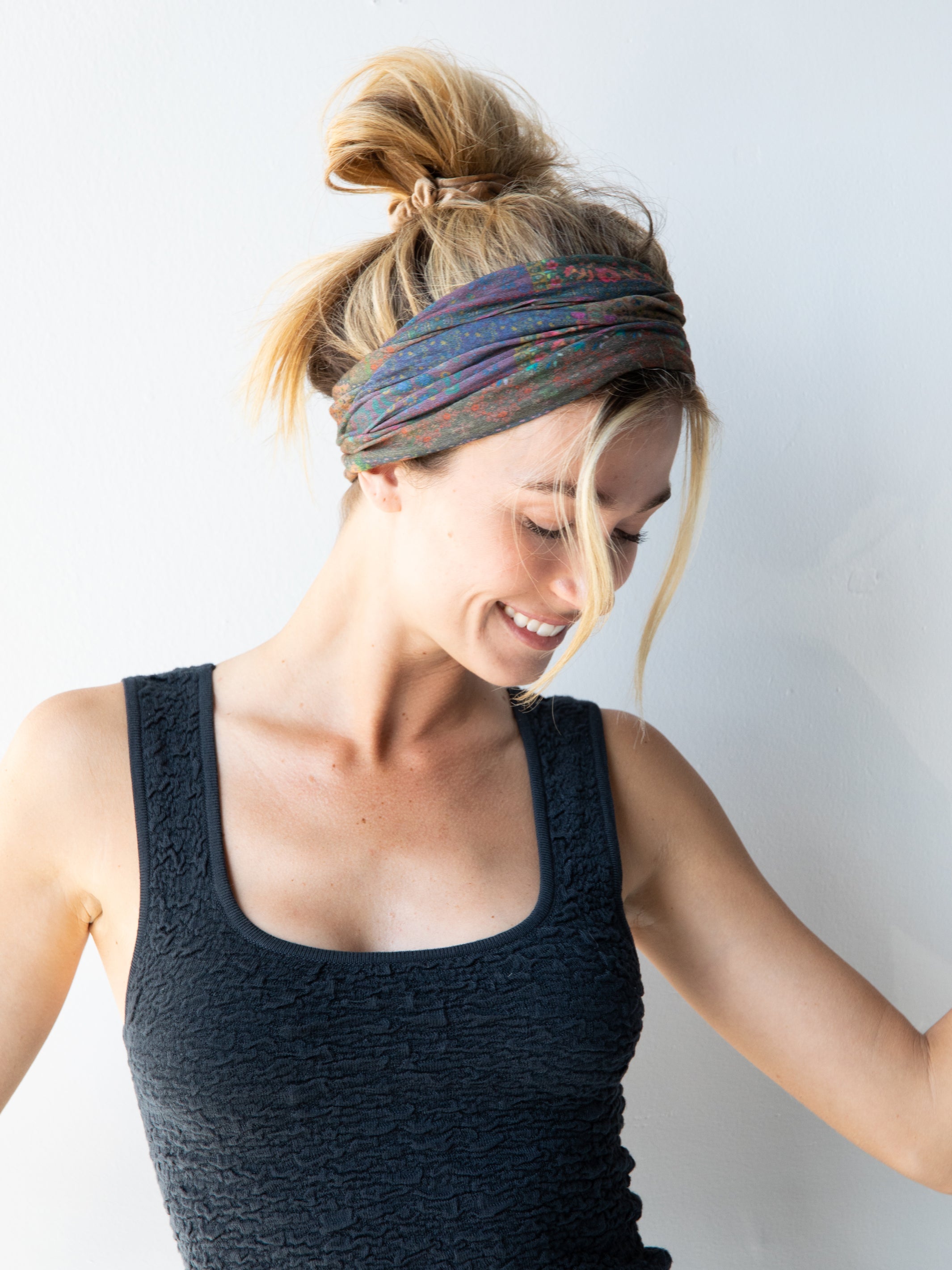 Full Boho Bandeau® Headband - Vintage Patchwork