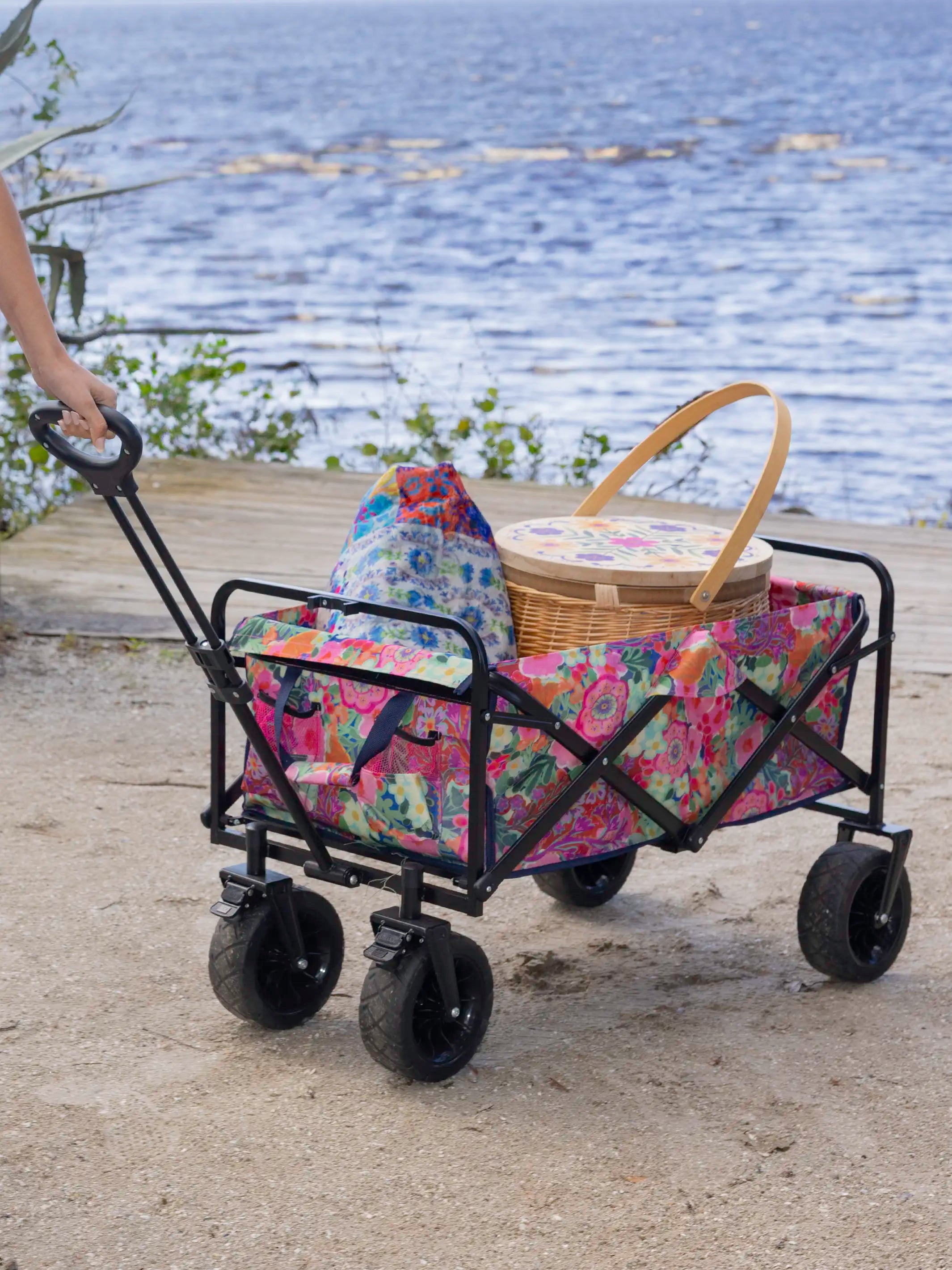All-Terrain Wagon - Pink Painted Garden