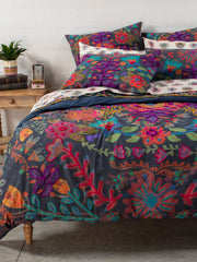 Catalina Cotton Duvet Cover - Midnight Garden