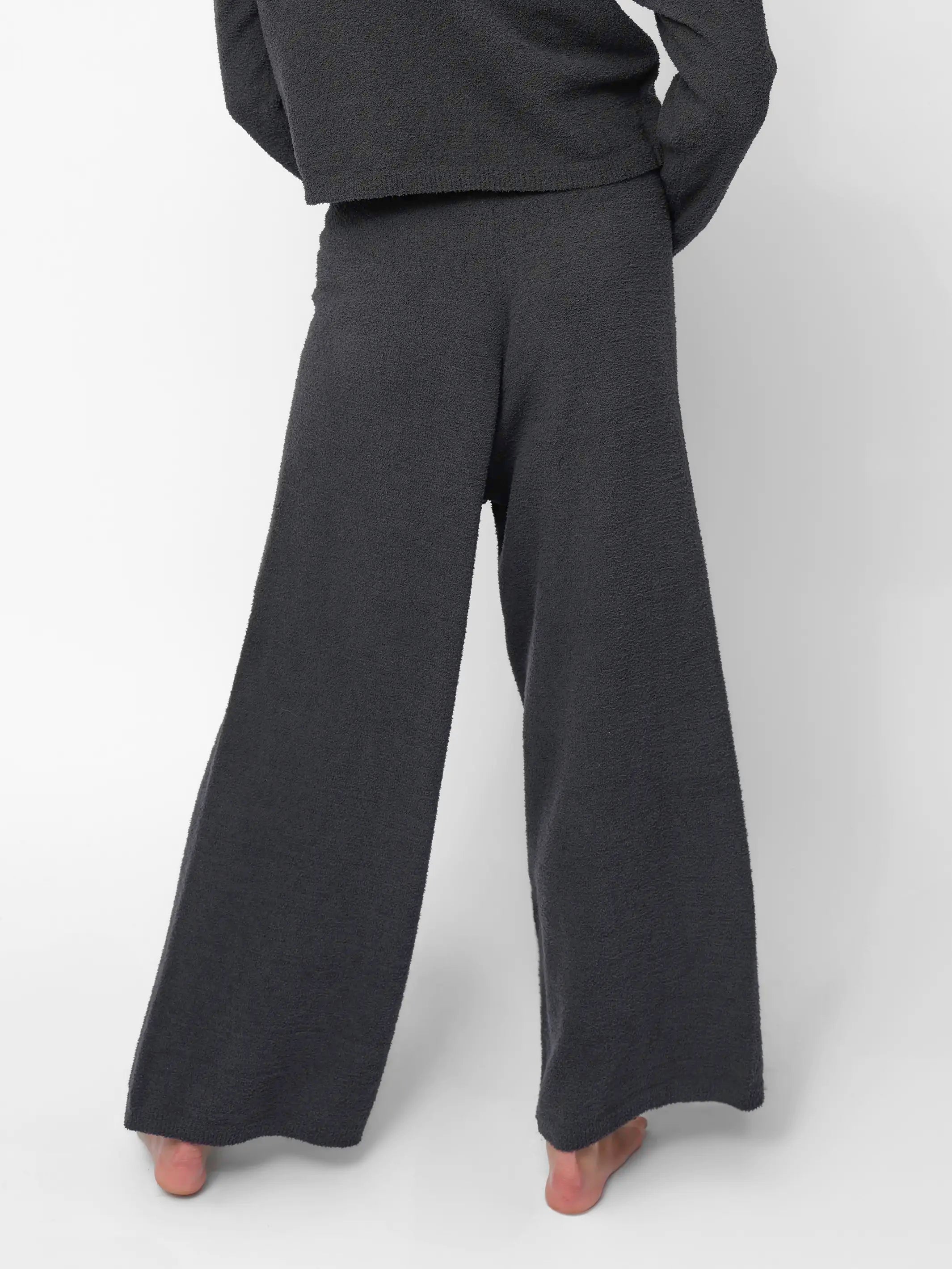 Cozy Up Pant & Sweater Set - Charcoal
