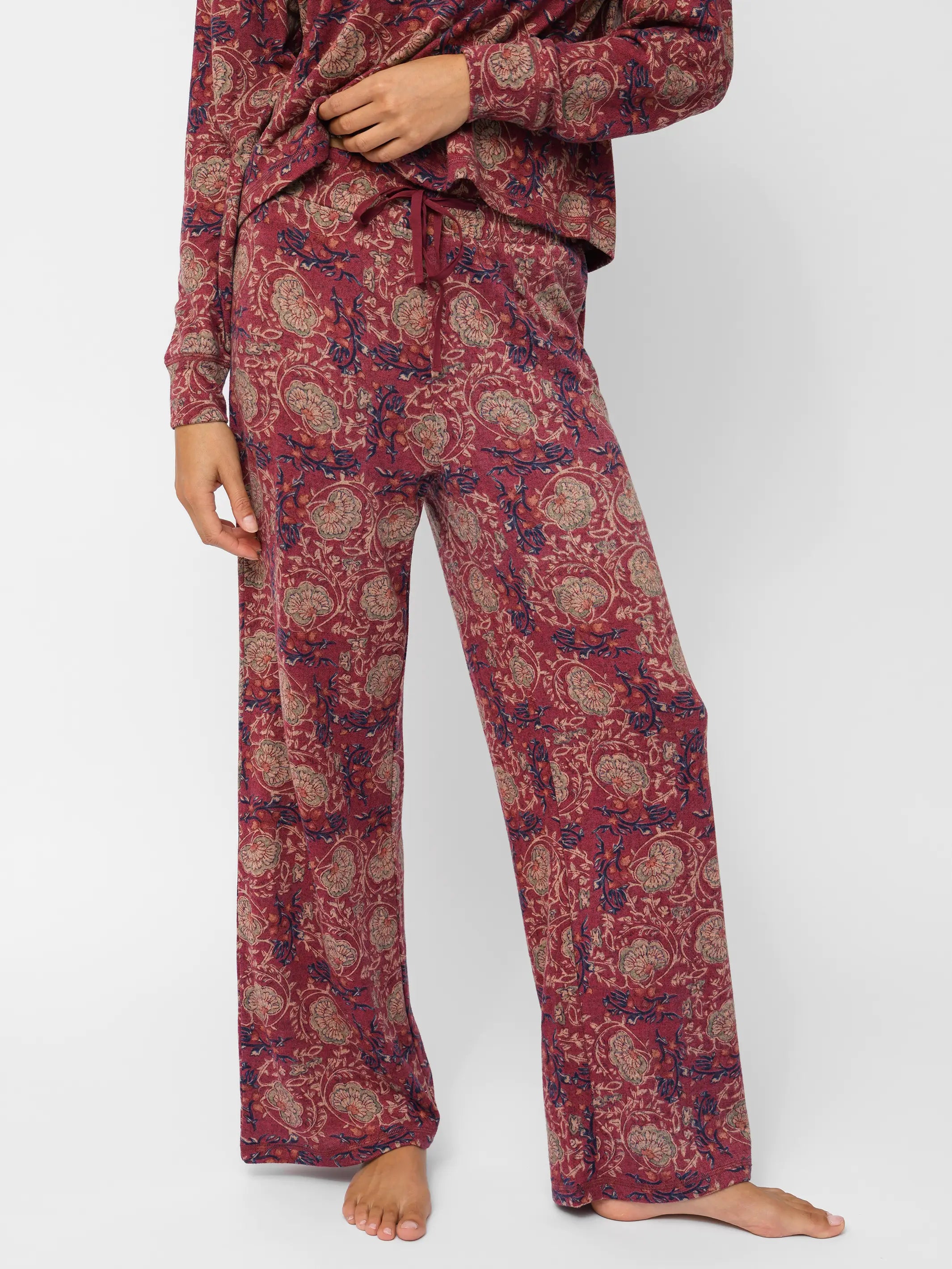 Peyton Lounge Set - Mauve India Vines