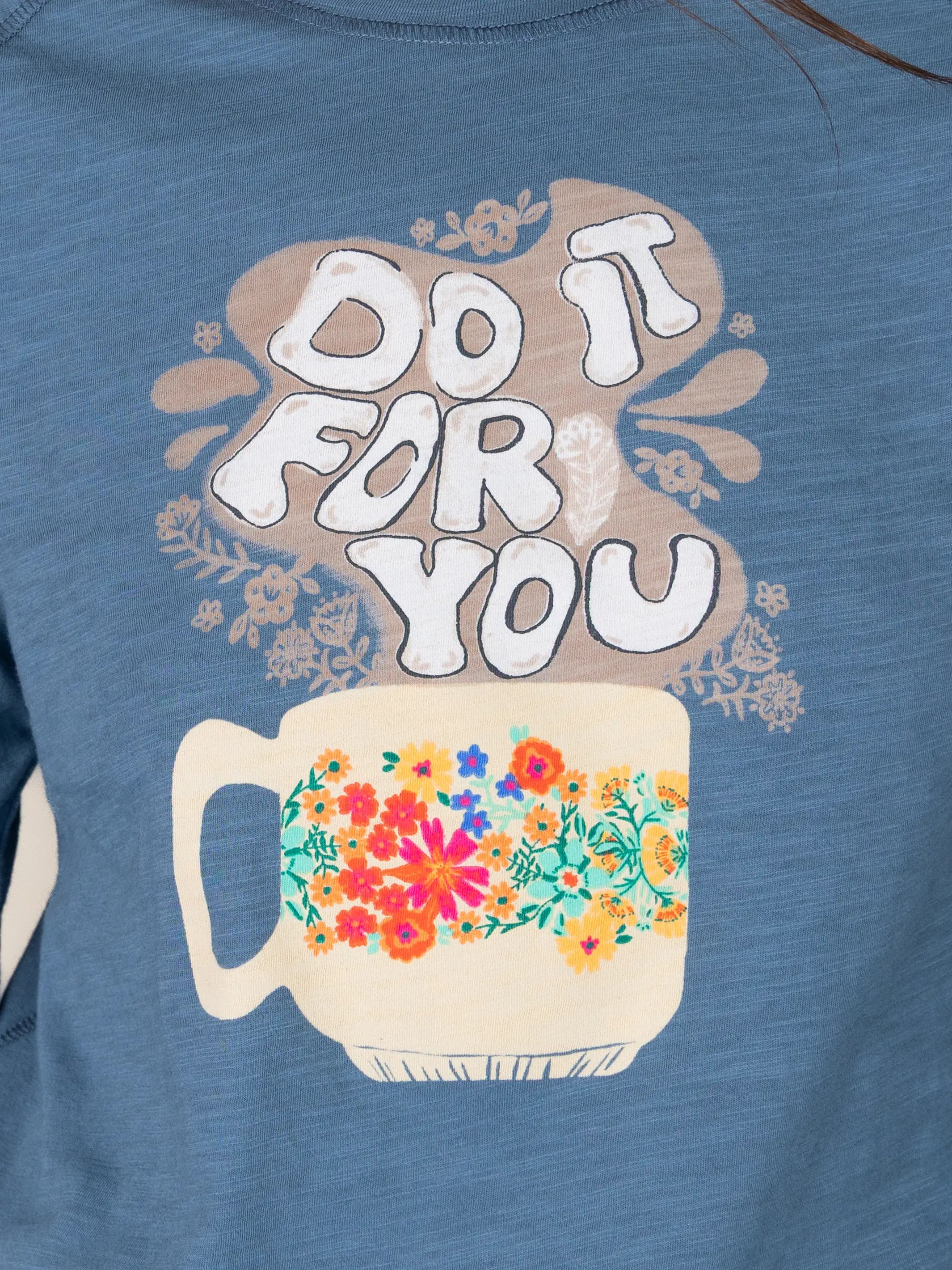 Lily Cotton Long Sleeve Tee Shirt - Do It For You