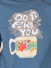 Lily Cotton Long Sleeve Tee Shirt - Do It For You