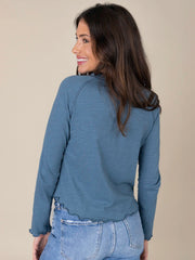 Lily Cotton Long Sleeve Tee Shirt - Do It For You