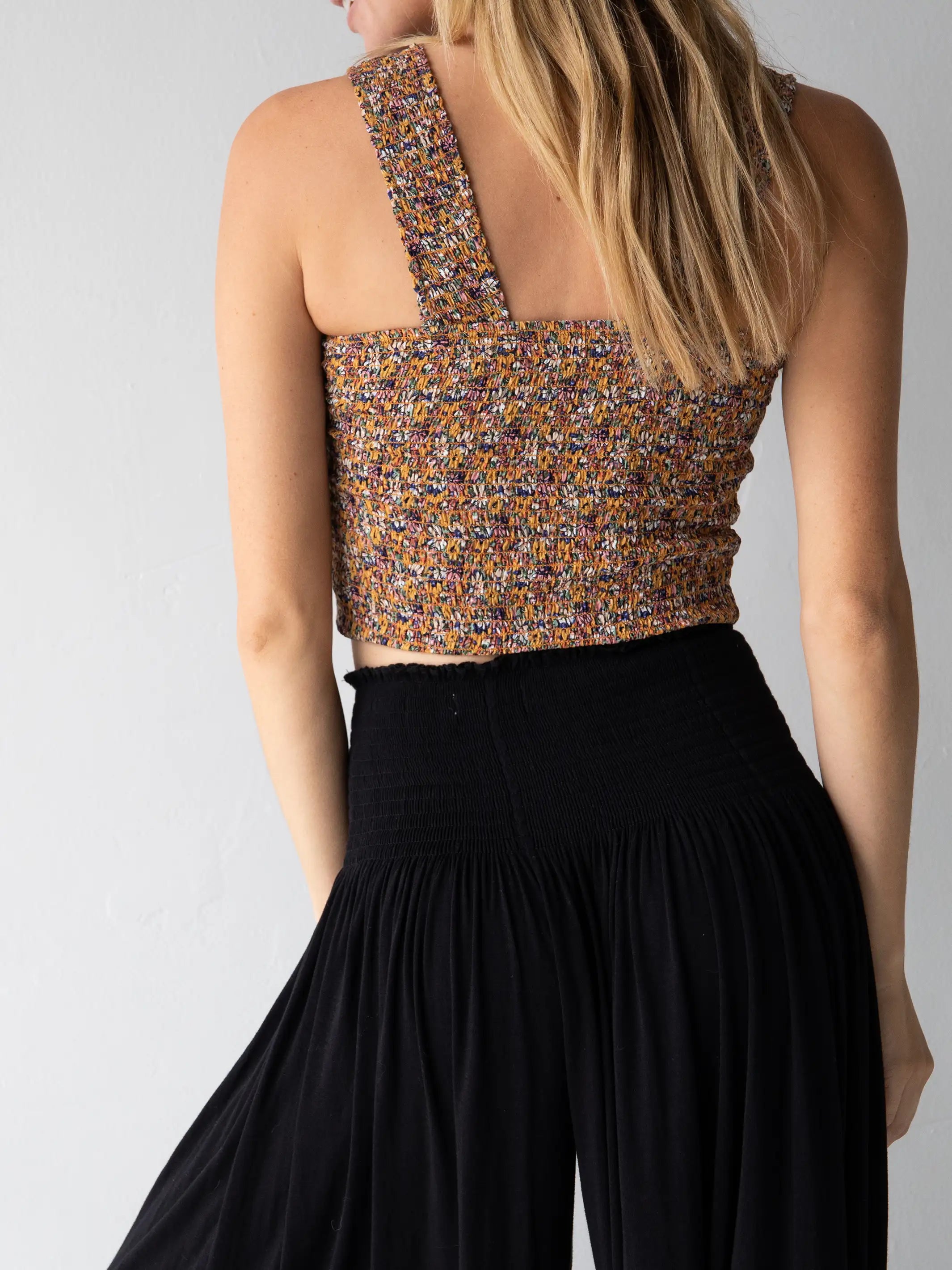 Make A Move "ButterSoft" Knit Palazzo Pant - Black