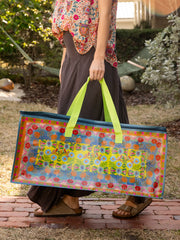 Better Than A Box Packing Tote Set - Teal Borders