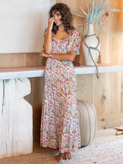 Danielle Maxi Dress - Paisley Petals