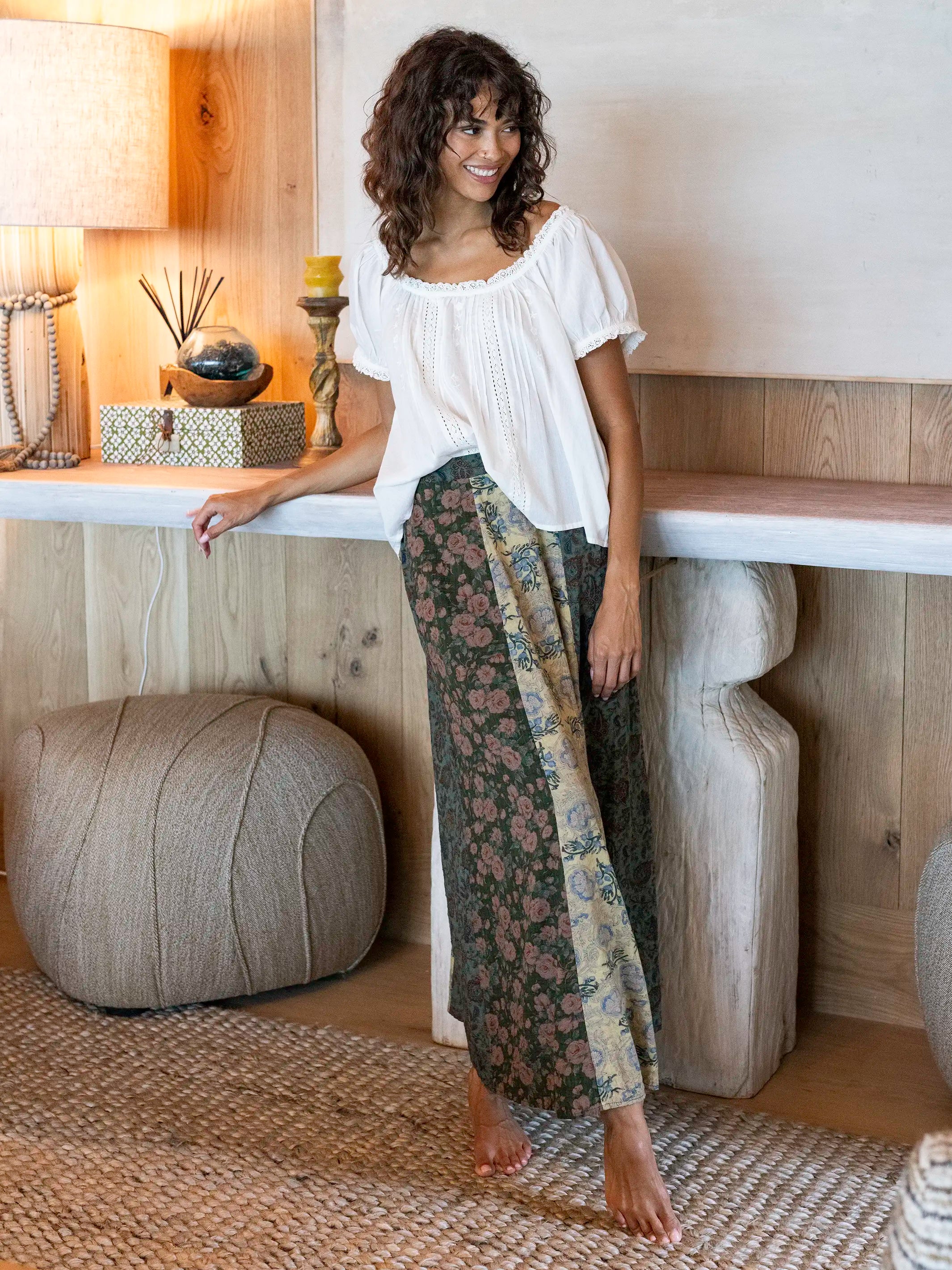 Sweet Nothings Embroidered Cotton Top - White