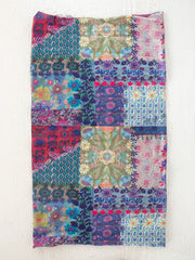 Full Boho Bandeau® Headband - Blue Patchwork