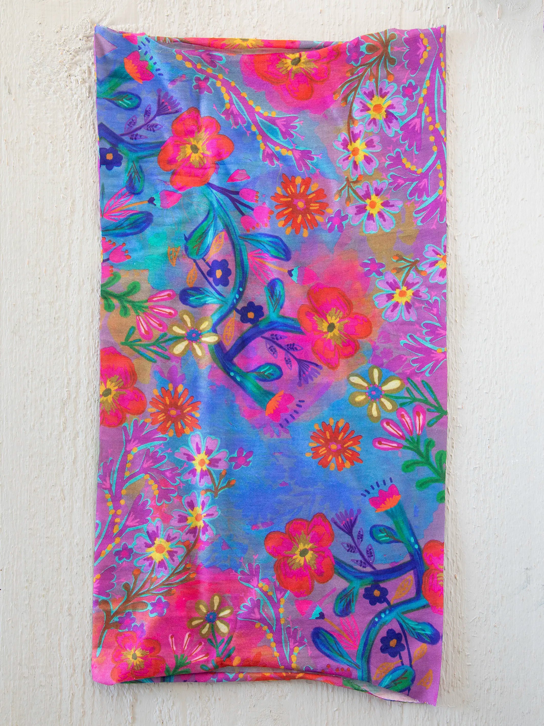 Full Boho Bandeau® Headband - Neon Floral