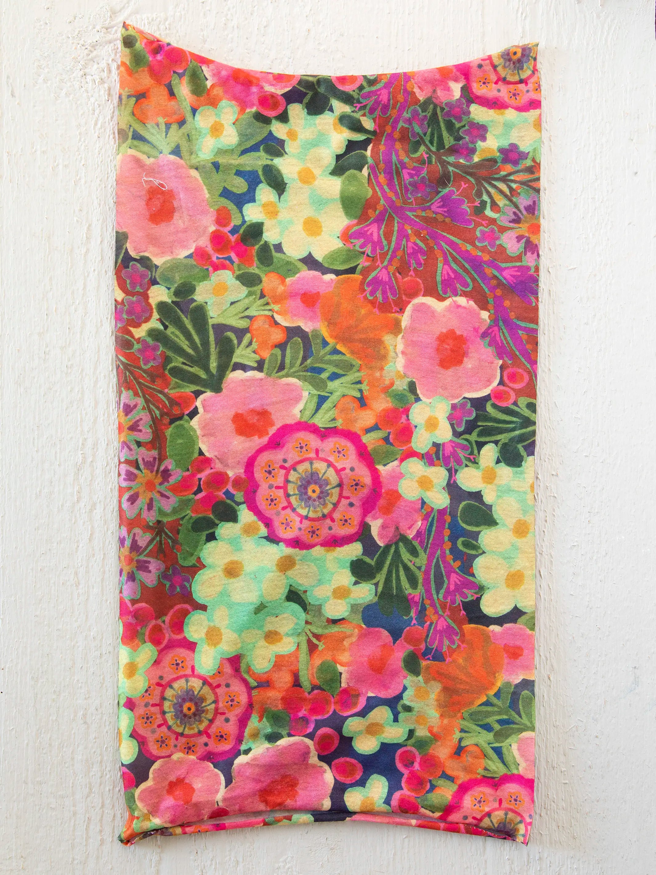 Full Boho Bandeau® Headband - Pink Painted Garden