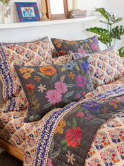 Sooo Soft Cotton Sheet Set - Floral Diamonds