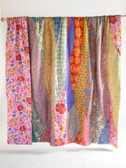 Bungalow Reversible Cotton Quilt - Garden Waves