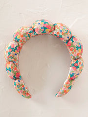 Spa Headband - Vintage Garden Peach
