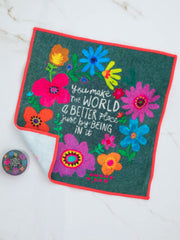 So Soft Expanding Washcloth - You Make The World Better