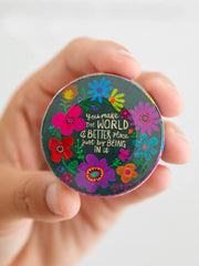 So Soft Expanding Washcloth - You Make The World Better