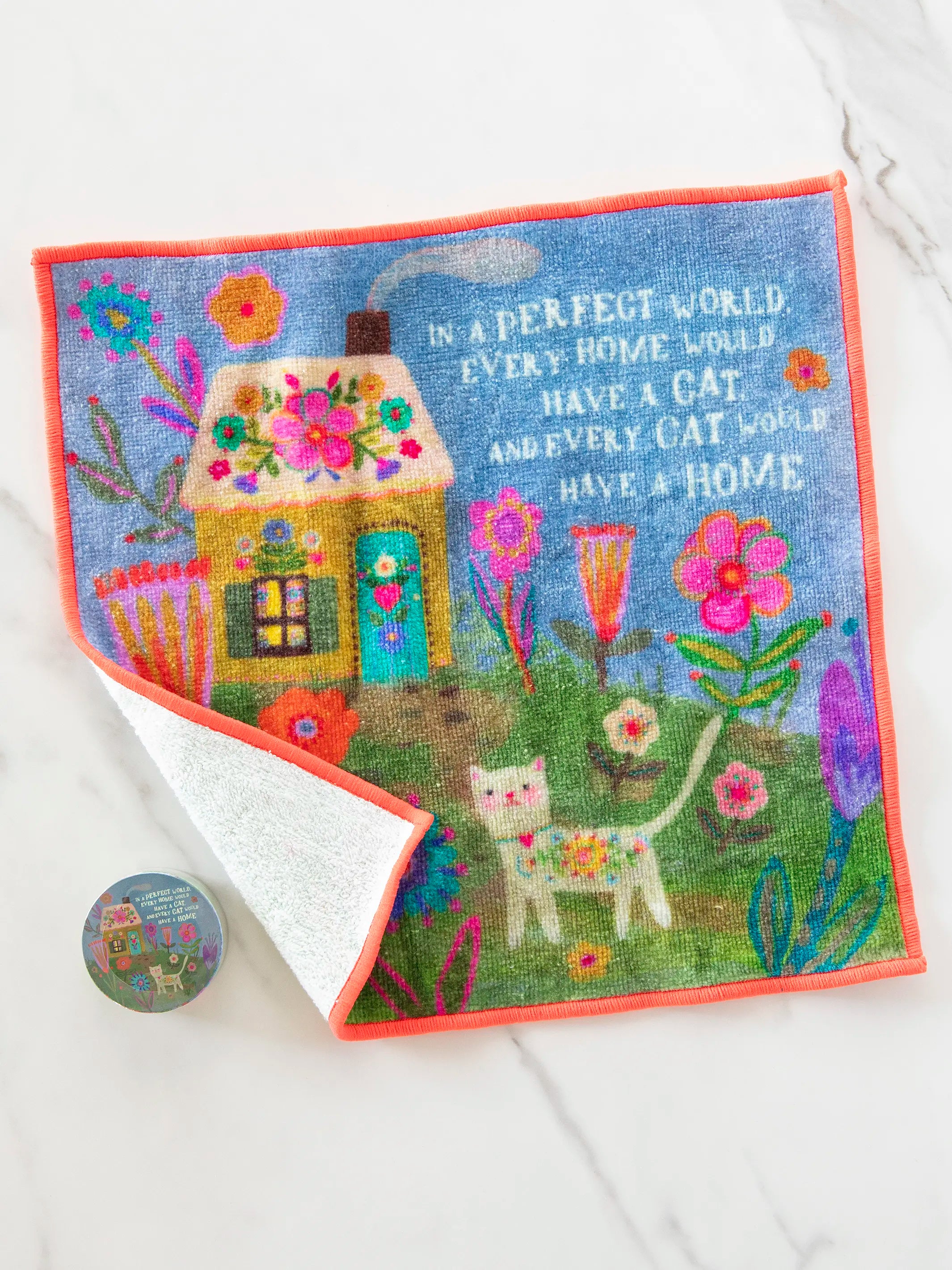 So Soft Expanding Washcloth - Every Cat Has A Home