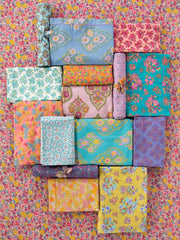 Mix & Match Cotton Flat Sheet - Cream Folk Ditsy