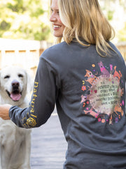 Long Sleeve Cotton Comfy Tee Shirt - Every Dog Has A Home