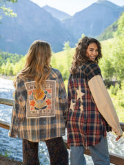 Telluride Patch Flannel Shirt - Small Acts