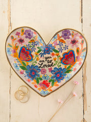Artsy Ceramic Trinket Dish - You Are So Loved