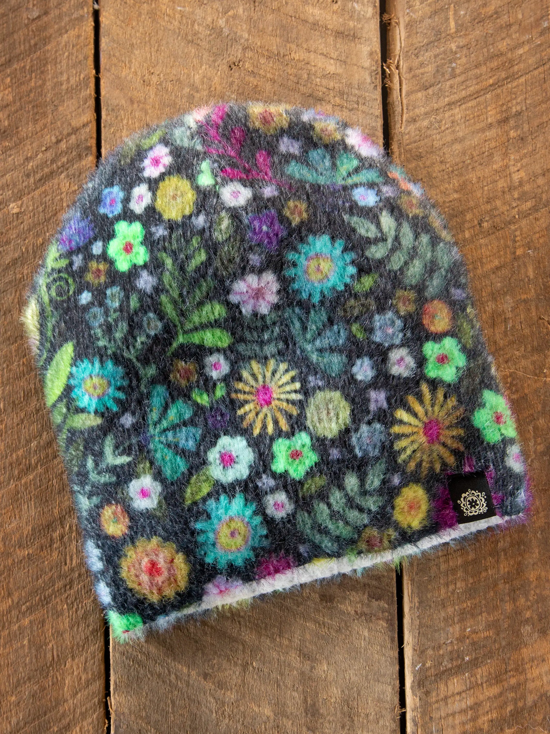 Cashmere-like Beanie - Dark Teal