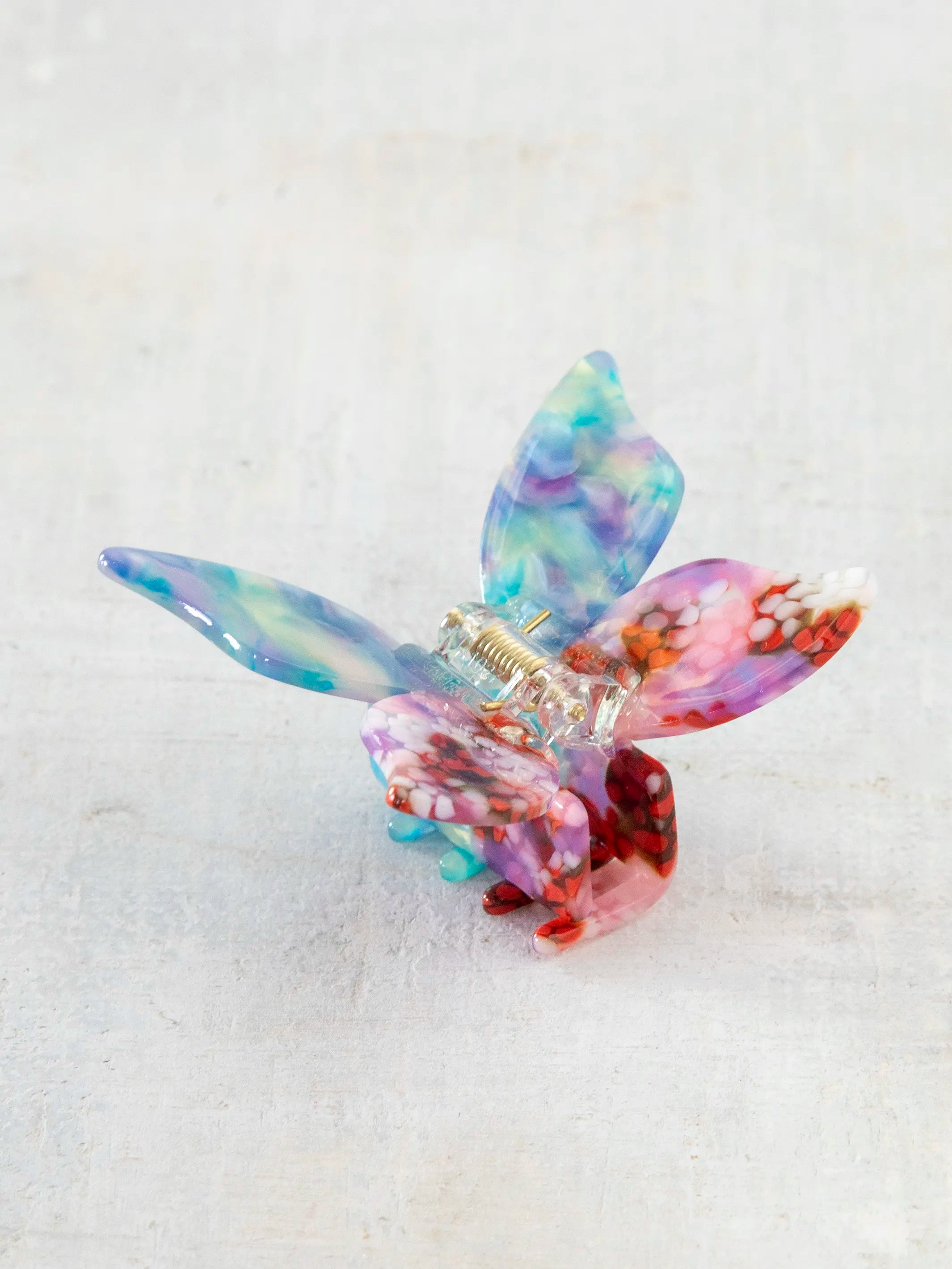 Icon Hair Claw - Dusty Blue Butterfly